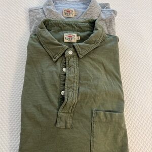 S/2 Faherty Olive and Heather Polo Collection